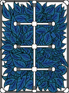 Plant Table - Blue (Large)
